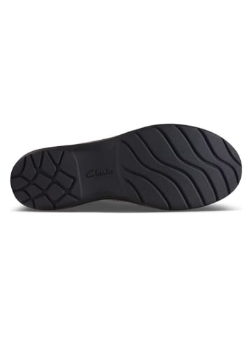 Clarks Leder-Slipper "Carleigh Ray" in Braun
