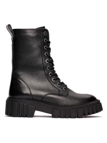 Clarks Leder-Boots "Page" in Schwarz