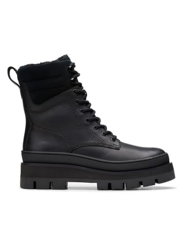Clarks Skórzane botki "Orianna 2" w kolorze czarnym