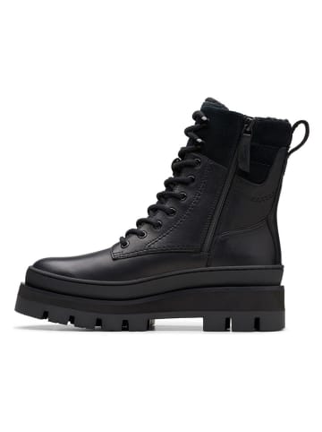 Clarks Leder-Boots "Orianna 2" in Schwarz