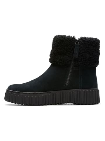 Clarks Leren boots "Torhill Turn" zwart