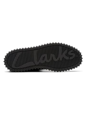 Clarks Leder-Boots "Torhill Turn" in Schwarz