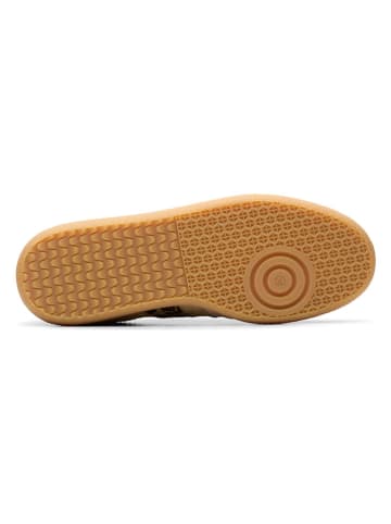 Clarks Leder-Sneakers in Beige