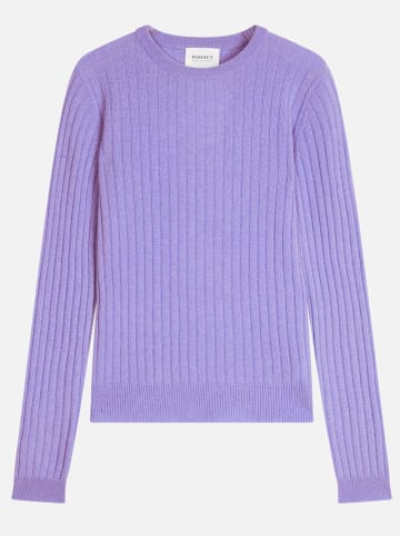 Perfect Cashmere Kaszmirowy sweter "Kylie" w kolorze fioletowym