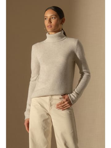 Perfect Cashmere Kasjmieren coltrui "Willow" crème