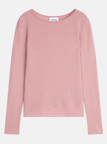 Perfect Cashmere Kaschmir-Pullover "Oprah" in Altrosa