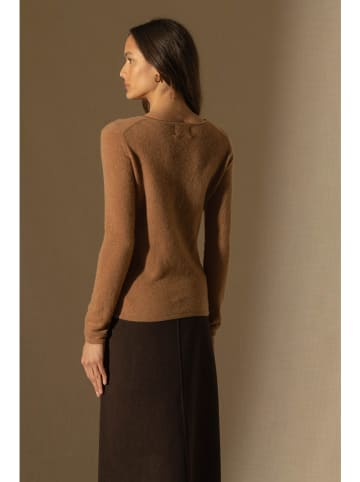 Perfect Cashmere Kasjmieren trui "Oprah" camel