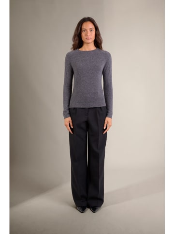 Perfect Cashmere Kaschmir-Pullover "Whitney" in Dunkelgrau