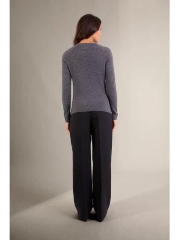 Perfect Cashmere Kaschmir-Pullover "Whitney" in Dunkelgrau