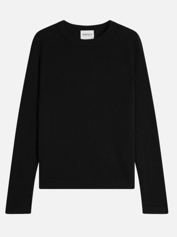 Perfect Cashmere Kaschmir-Pullover "Whitney" in Schwarz