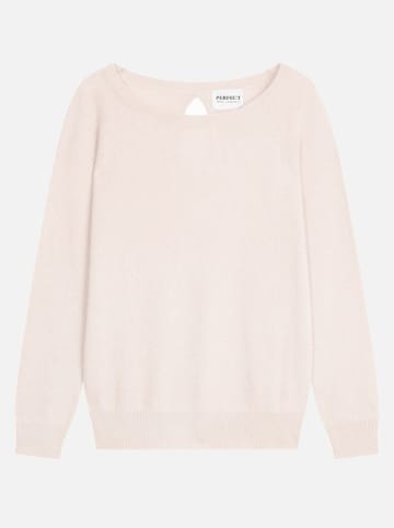 Perfect Cashmere Kaszmirowy sweter "Leslie" w kolorze jasnoróżowym