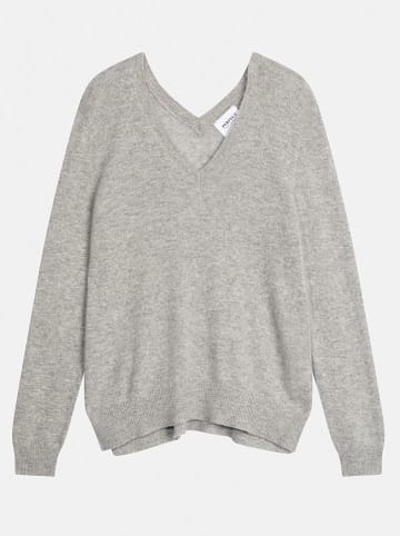 Perfect Cashmere Kaschmir-Pullover "Lova" in Hellgrau