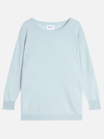 Perfect Cashmere Kaschmir-Pullover "Molly" in Hellblau