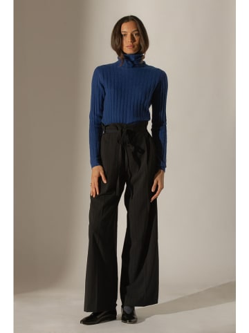 Perfect Cashmere Kasjmieren coltrui "Craigton" donkerblauw