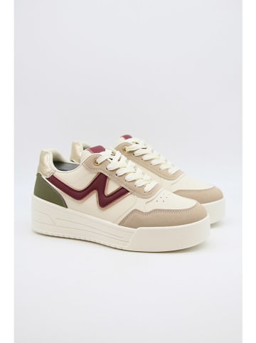 Bellucci Sneakers beige/bordeaux