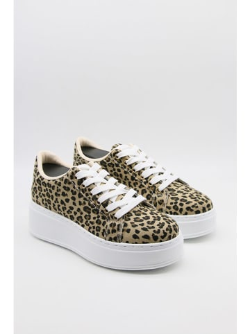 Bellucci Sneakers lichtbruin