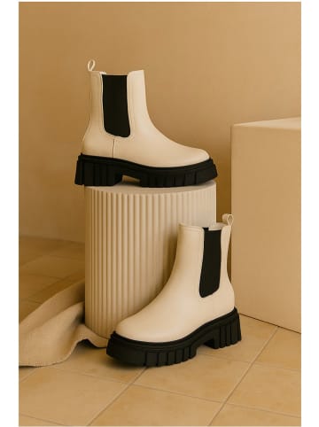 Bellucci Boots wit/zwart