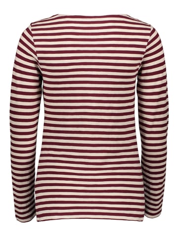 Marc O'Polo Longsleeve bordeaux/crème