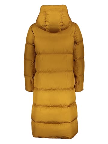 Marc O'Polo Płaszcz puchowy w kolorze musztardowym
