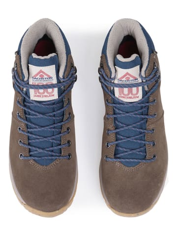 DACHSTEIN Skórzane botki turystyczne "Nordlicht MC GTX1925" w kolorze khaki