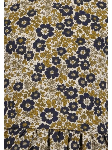 Blue Seven Kleid in Beige/ Dunkelblau