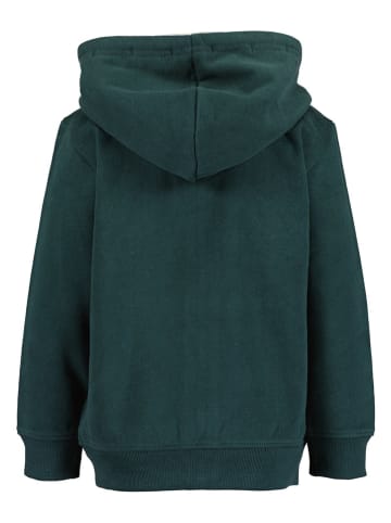 Blue Seven Bluza w kolorze czerwono-ciemnozielonym