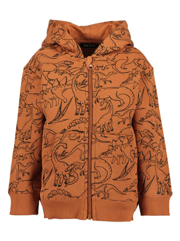 Blue Seven Sweatjacke in Hellbraun