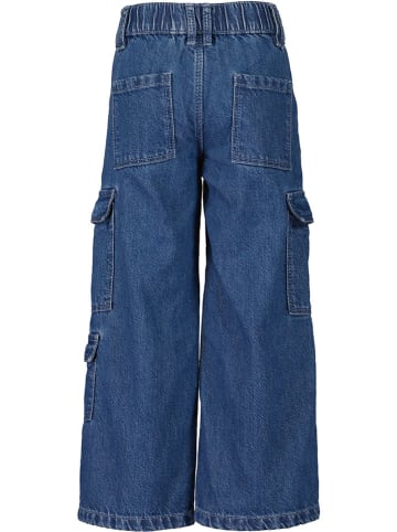 Blue Seven Bojówki - Loose Fit - w kolorze niebieskim