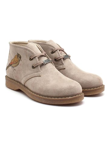 Goby Ankle-Boots in Beige
