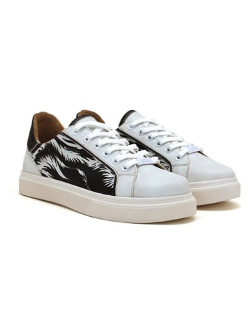 Goby Sneakers in Weiß/ Schwarz