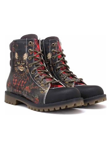 Goby Boots in Bunt/ Dunkelblau