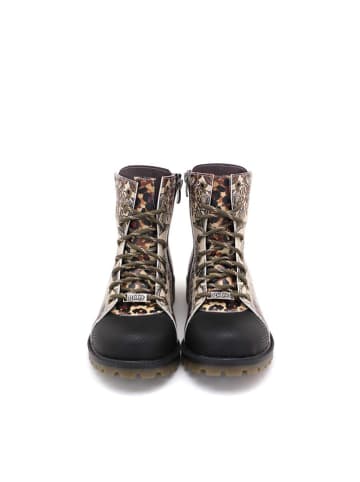 Goby Boots crème/meerkleurig