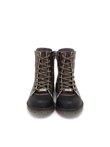 Goby Boots bruin/paars