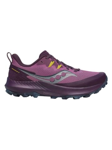 Saucony Buty "Peregrine 14" w kolorze fioletowym do biegania