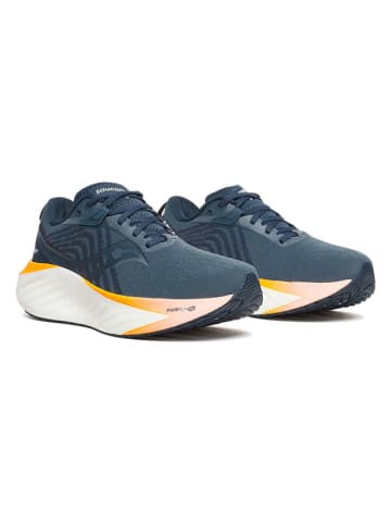 Saucony Buty "Triumph 22" w kolorze granatowo-musztardowym do biegania