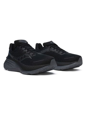 Saucony Laufschuhe "Hurricane 24" in Schwarz/ Anthrazit