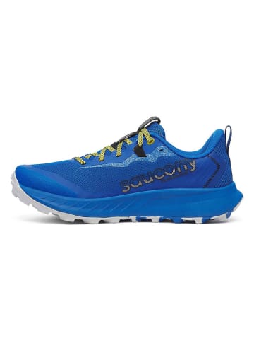 Saucony Laufschuhe "Peregrine 15" in Blau/ Anthrazit