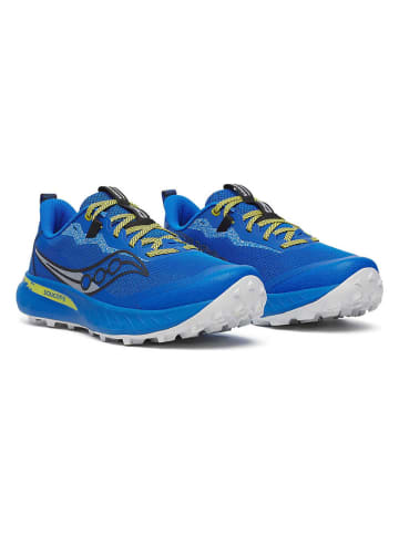 Saucony Laufschuhe "Peregrine 15" in Blau/ Anthrazit