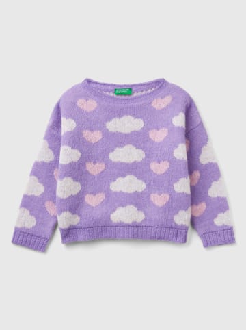 Benetton Pullover in Lila