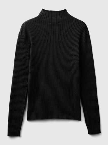 Benetton Sweter w kolorze czarnym
