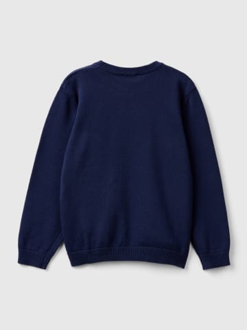 Benetton Pullover in Dunkelblau