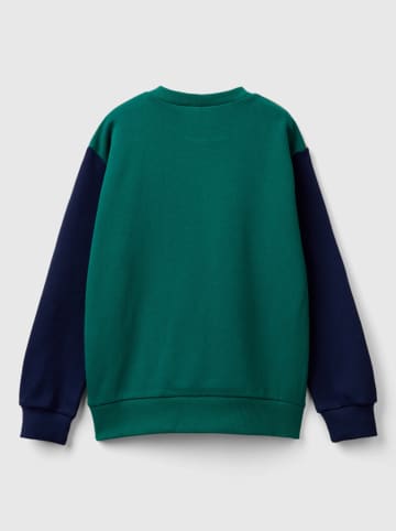 Benetton Sweatshirt geel/groen