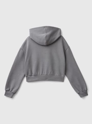 Benetton Hoodie in Grau