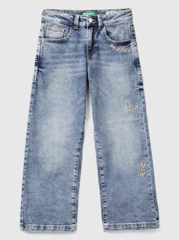 Benetton Dżinsy w kolorze błękitnym