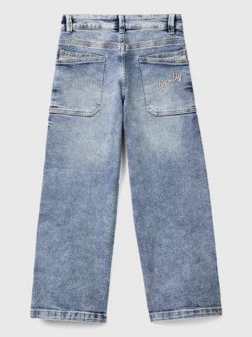 Benetton Jeans in Hellblau