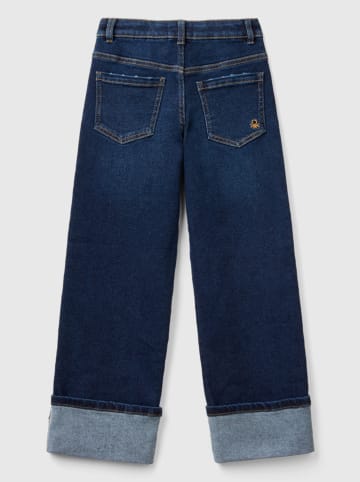 Benetton Spijkerbroek donkerblauw