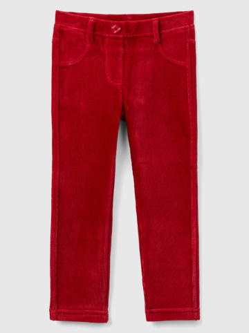 Benetton Cordhose in Rot