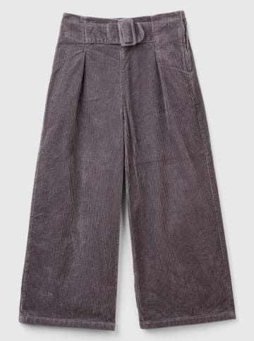 Benetton Corduroybroek grijs