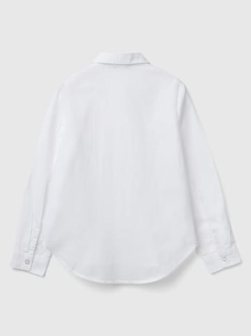 Benetton Koszula w kolorze białym