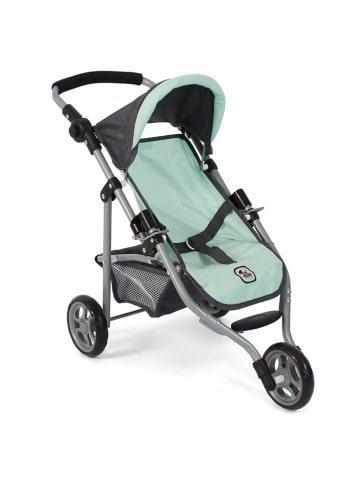 Bayer CHIC 2000 Poppenbuggy "LOLA" turquoise/grijs - vanaf 3 jaar
